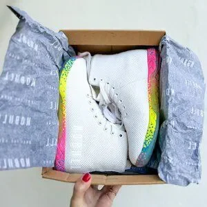 NOBULL | Shoes | Nobull Glitch 5 Neon And White Superfabric  display picture 3